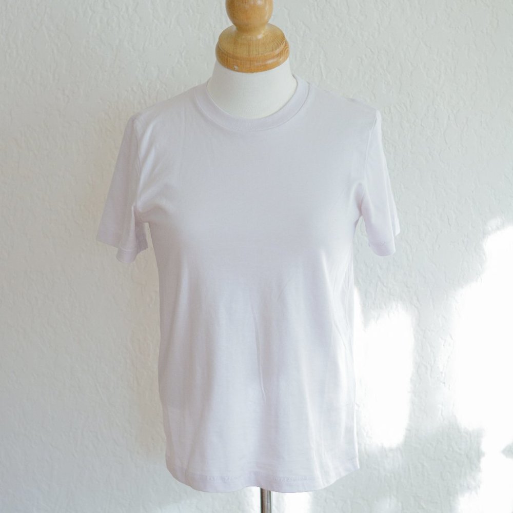 Frank & Oak Organic Cotton Tee - Lilac